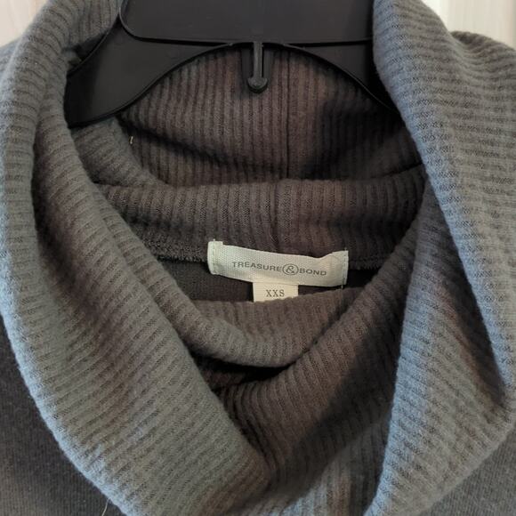 NWT Treasure & Bond Cowl Neck Sweater, XXS - Picture 3 of 7